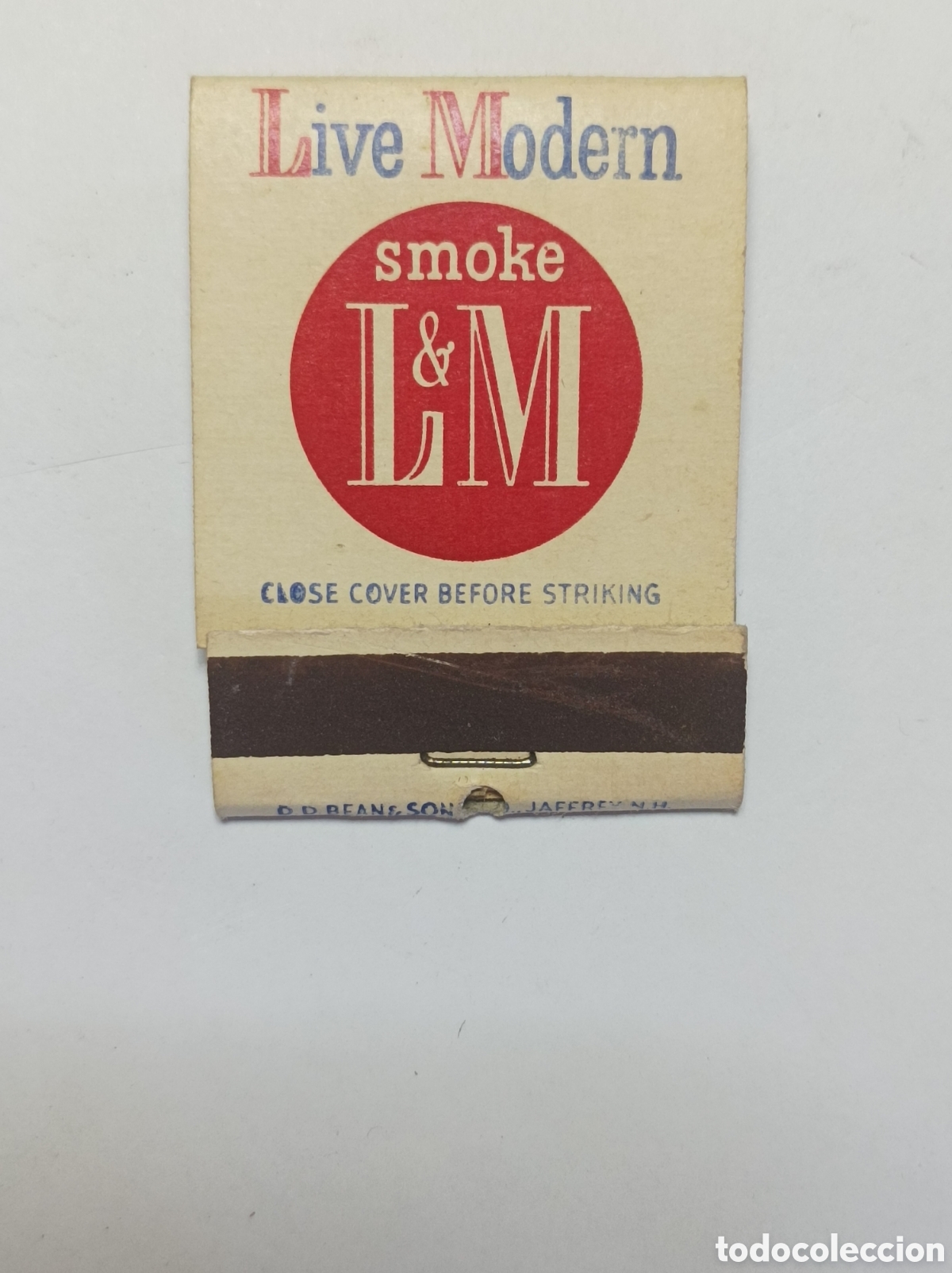 Collectionnisme: L&M. LIBRITO PUBLICIDAD TABACO ANTIGUA. LEER DESCRIPCI&Oacute;N.