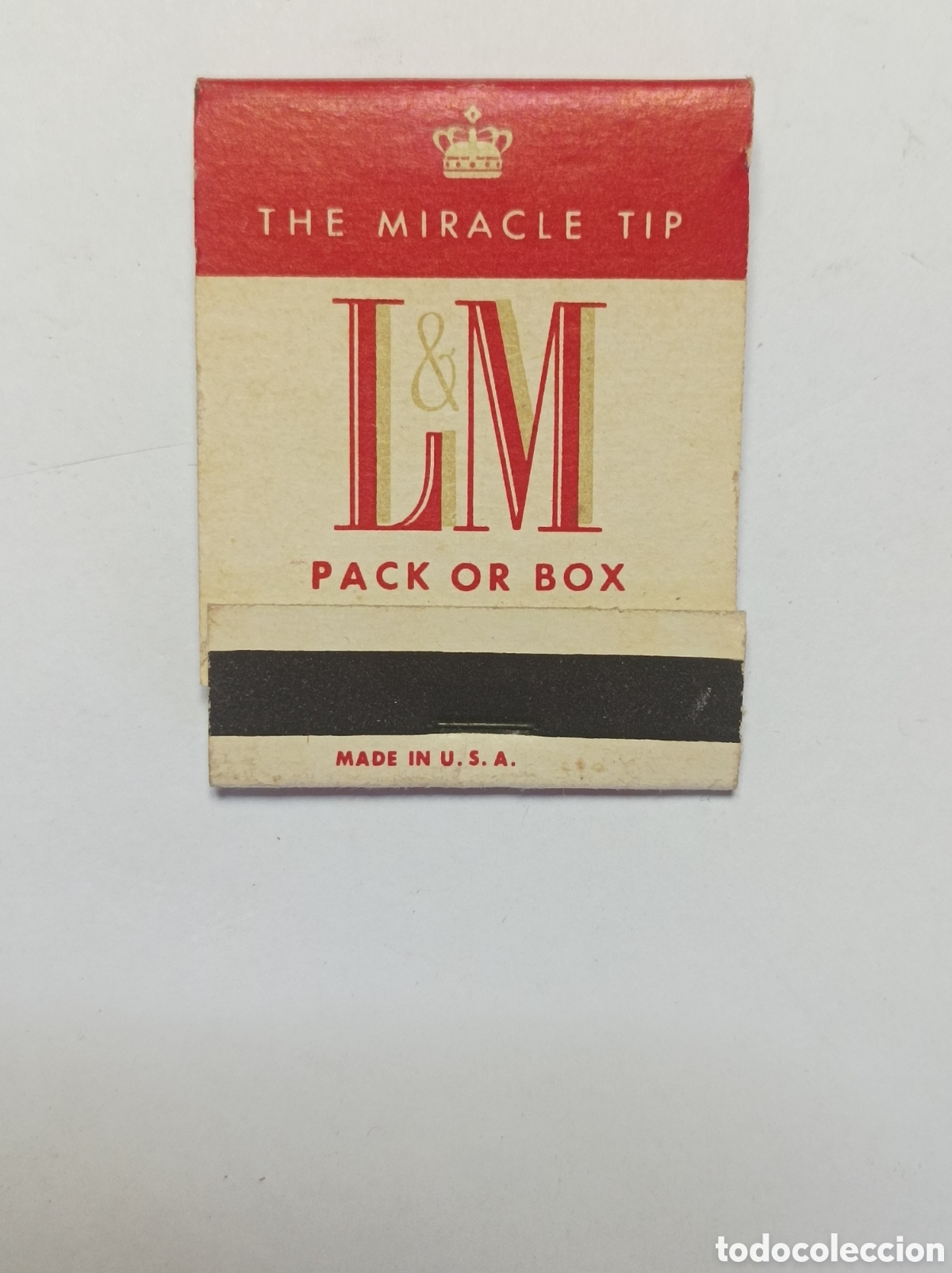 Collectionnisme: L&M. LIBRITO PUBLICIDAD TABACO ANTIGUA. LEER DESCRIPCI&Oacute;N.
