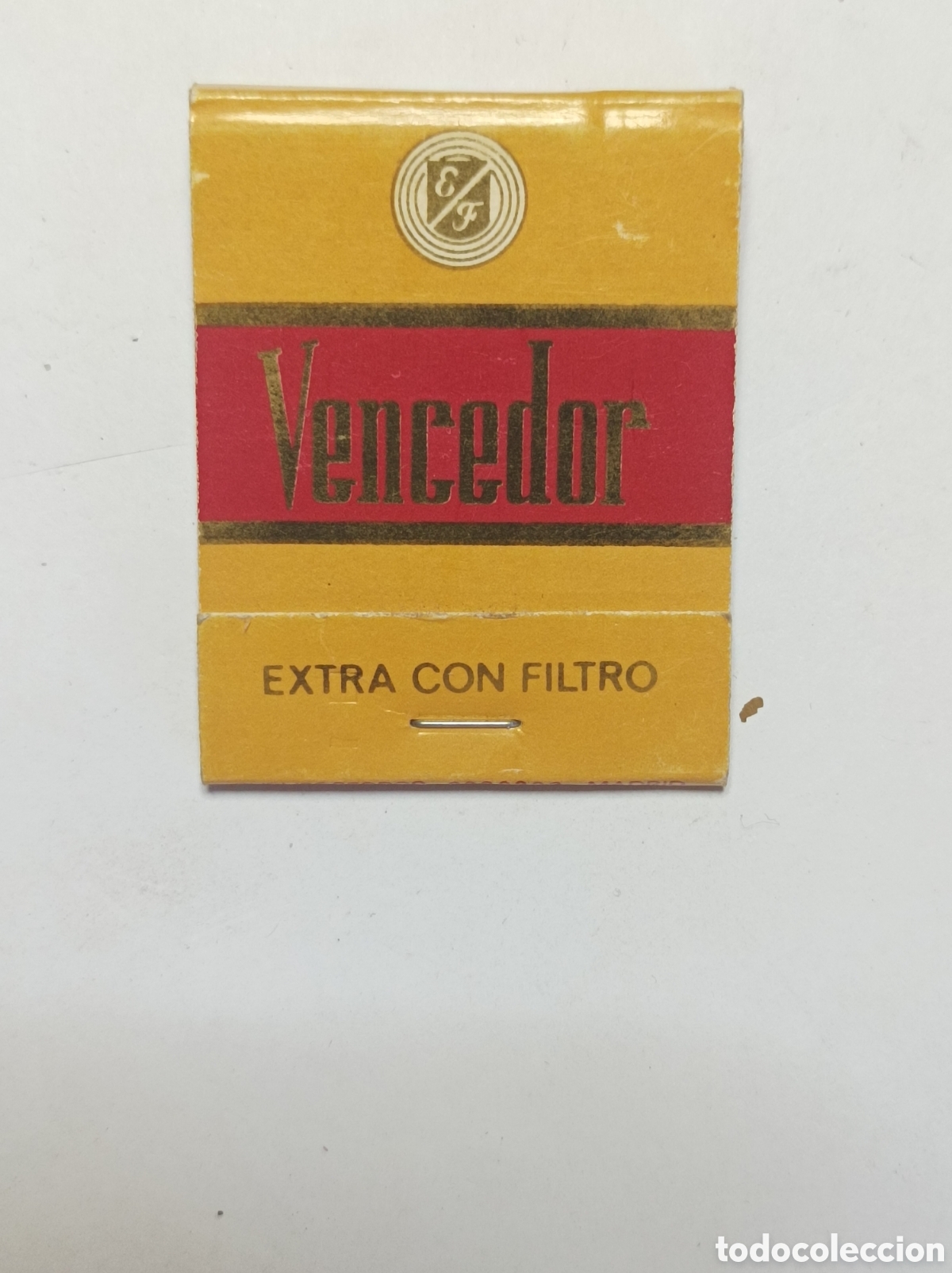 Collectionnisme: VENCEDOR. LIBRITO PUBLICIDAD TABACO ANTIGUA. LEER DESCRIPCI&Oacute;N.