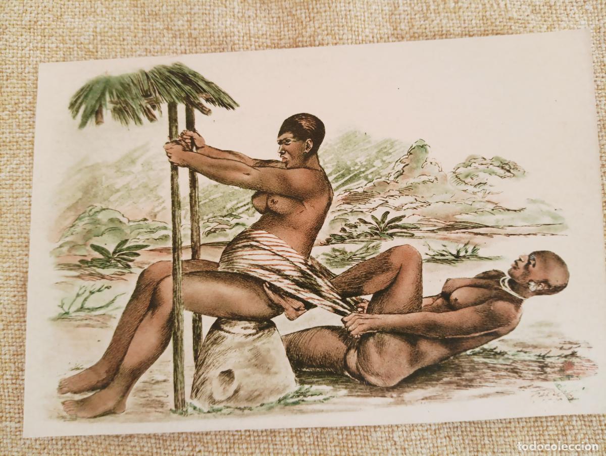Collecting paper: El parto en la regi&oacute;n del Nilo Blanco. Laboratorios E. Boizot. (Farmacia)