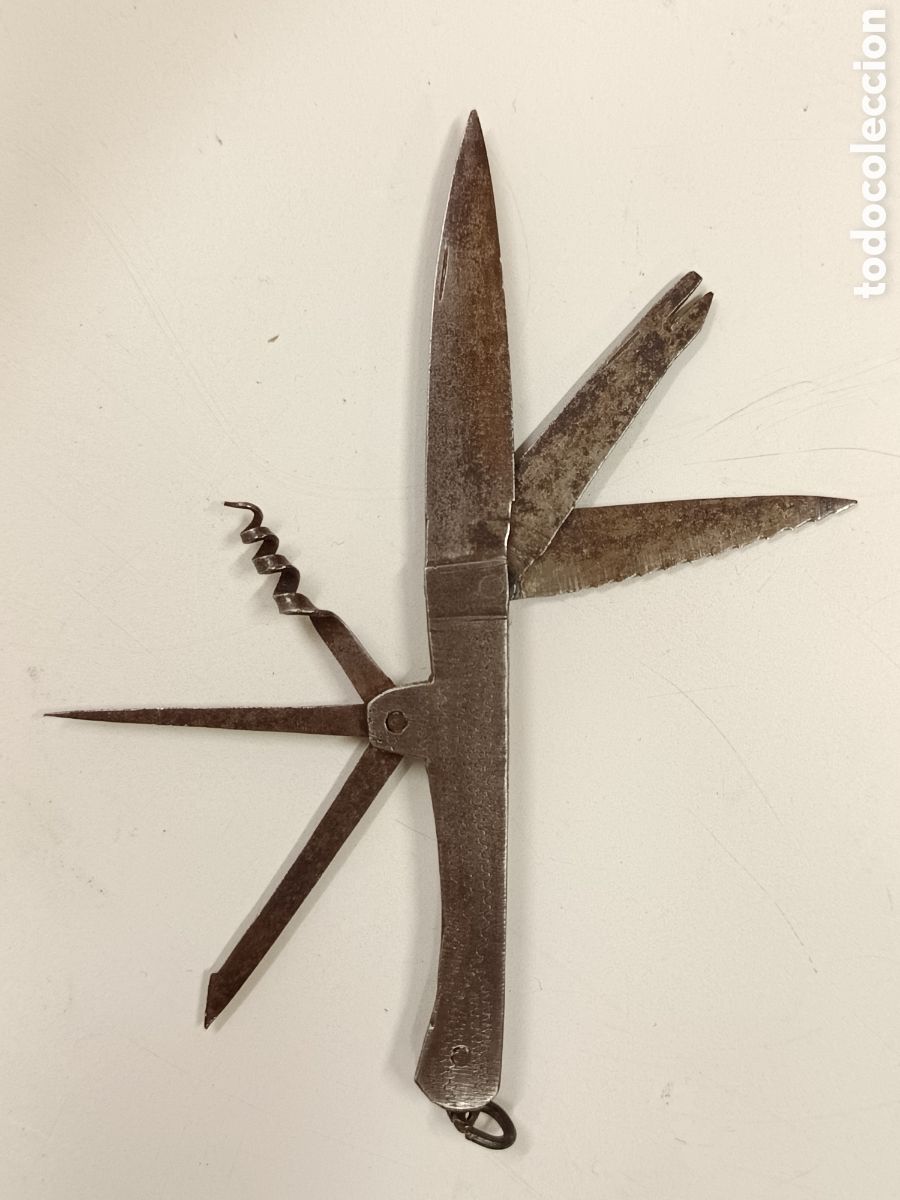 Coleccionismo: Antigua Navaja multiusos - Foto 4
