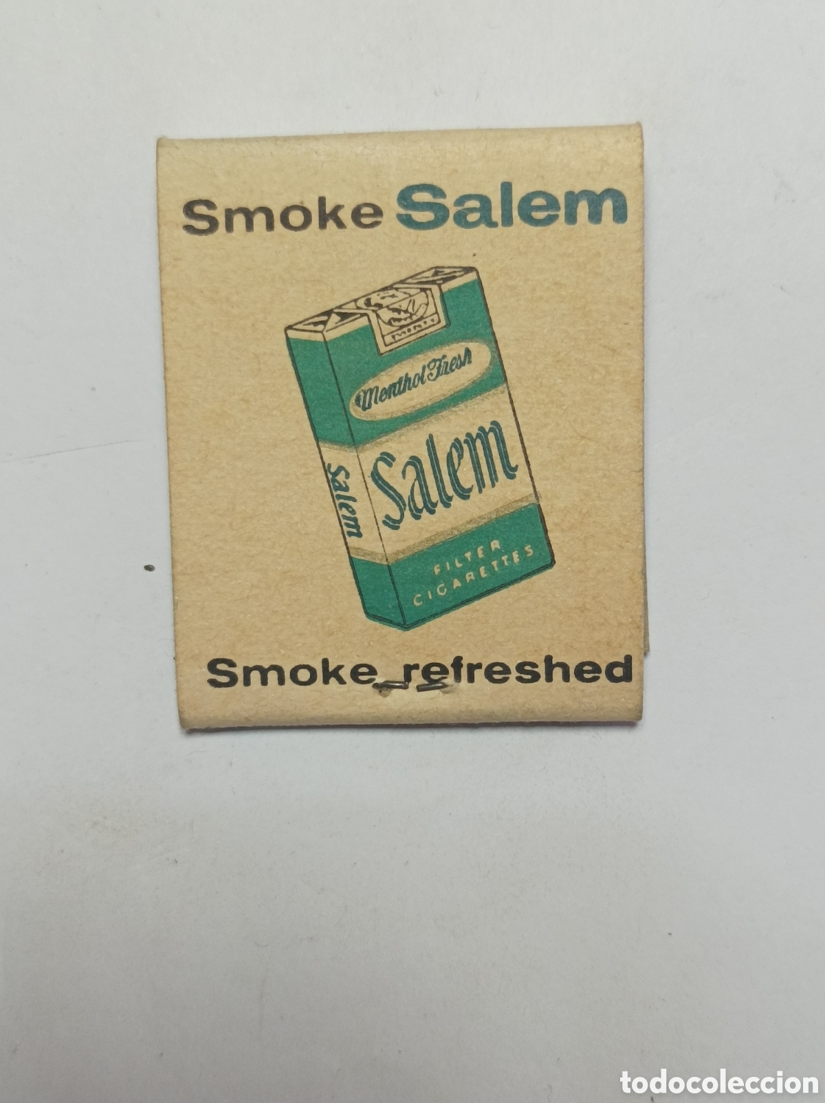 Collectionnisme: SALEM. MENTHOL. LIBRITO PUBLICIDAD TABACO ANTIGUA. LEER DESCRIPCI&Oacute;N.
