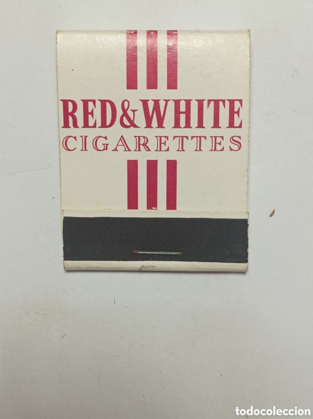 Collectionnisme: RED & WHITE. OFICIAL. LIBRITO PUBLICIDAD TABACO ANTIGUA. LEER DESCRIPCI&Oacute;N.