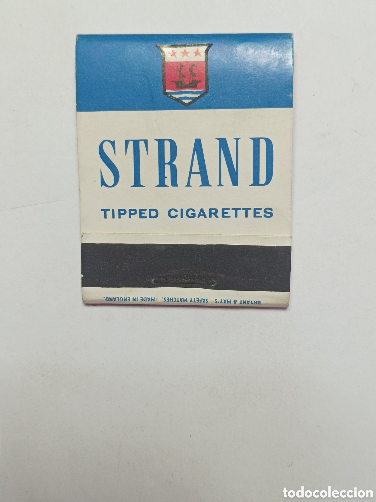 Collecting: STRAND. OFICIAL. LIBRITO PUBLICIDAD TABACO ANTIGUA.