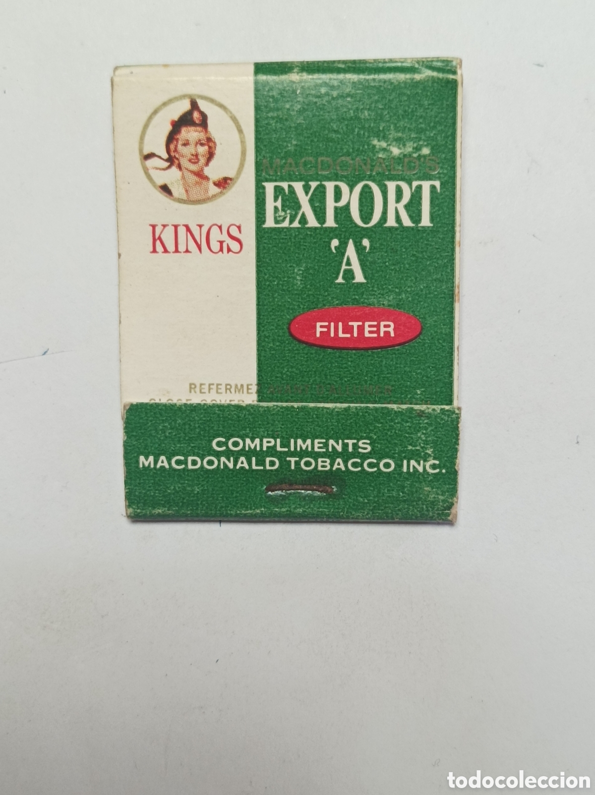 Collectionnisme: KINGS EXPORT A. LIBRITO PUBLICIDAD TABACO ANTIGUA. LEER DESCRIPCI&Oacute;N.