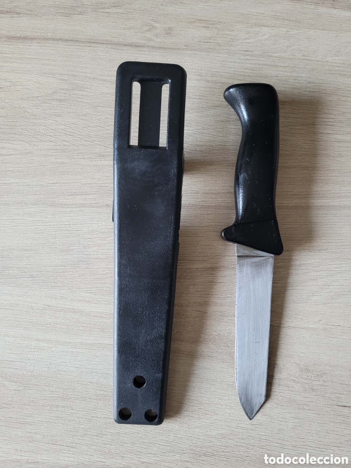 Coleccionismo: CUCHILLO AITOR, ESTILO BUCEO DE BOY SCOUTS - 21 cm. - - Foto 6