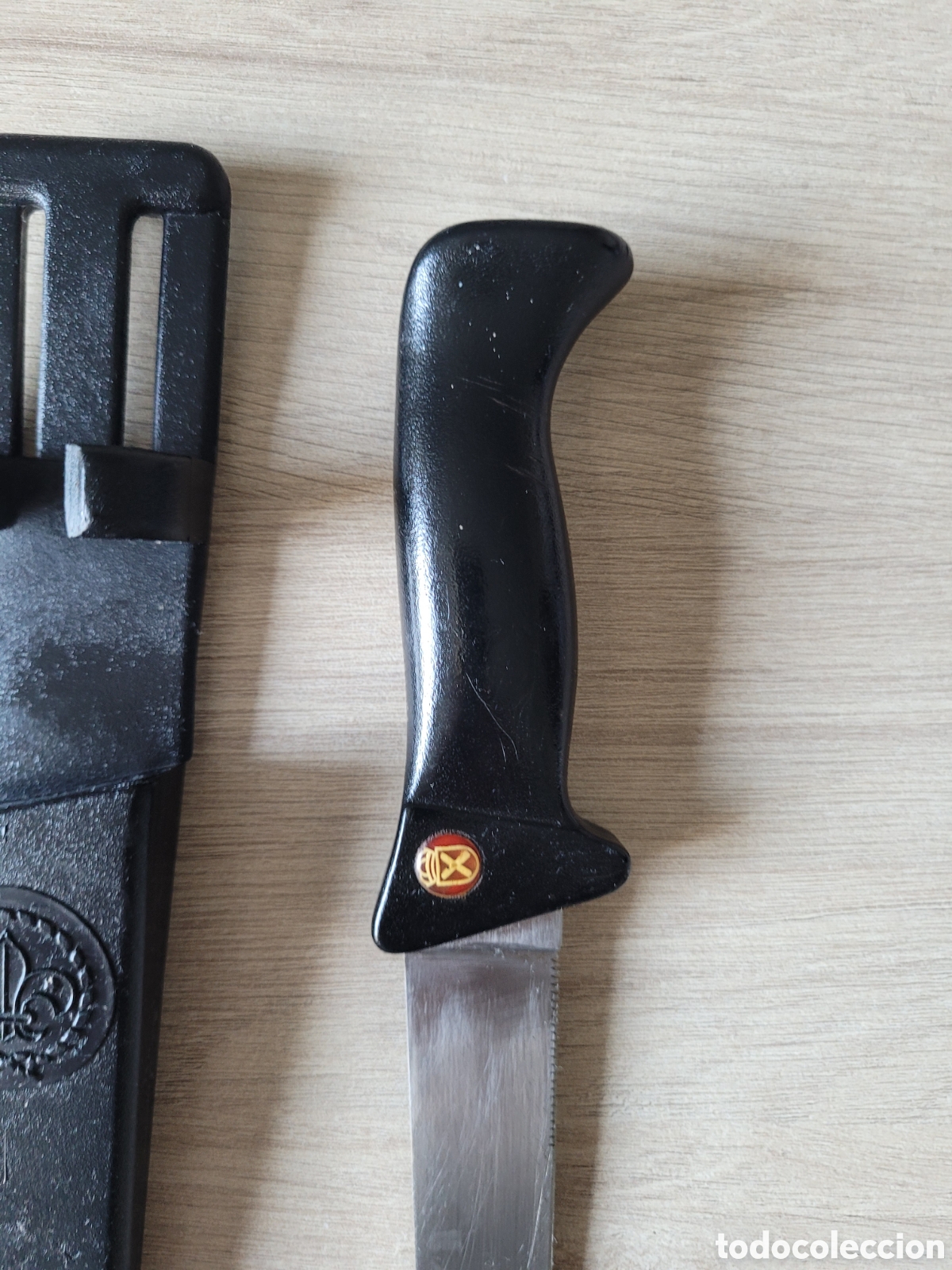 Coleccionismo: CUCHILLO AITOR, ESTILO BUCEO DE BOY SCOUTS - 21 cm. - - Foto 11