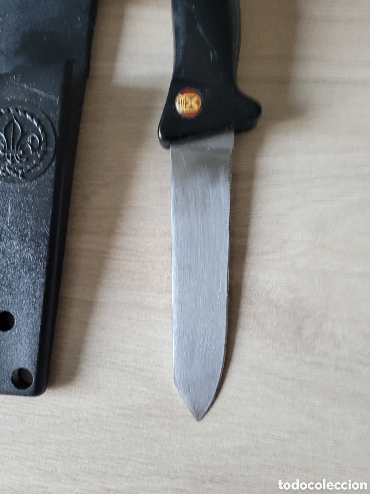 Coleccionismo: CUCHILLO AITOR, ESTILO BUCEO DE BOY SCOUTS - 21 cm. - - Foto 12