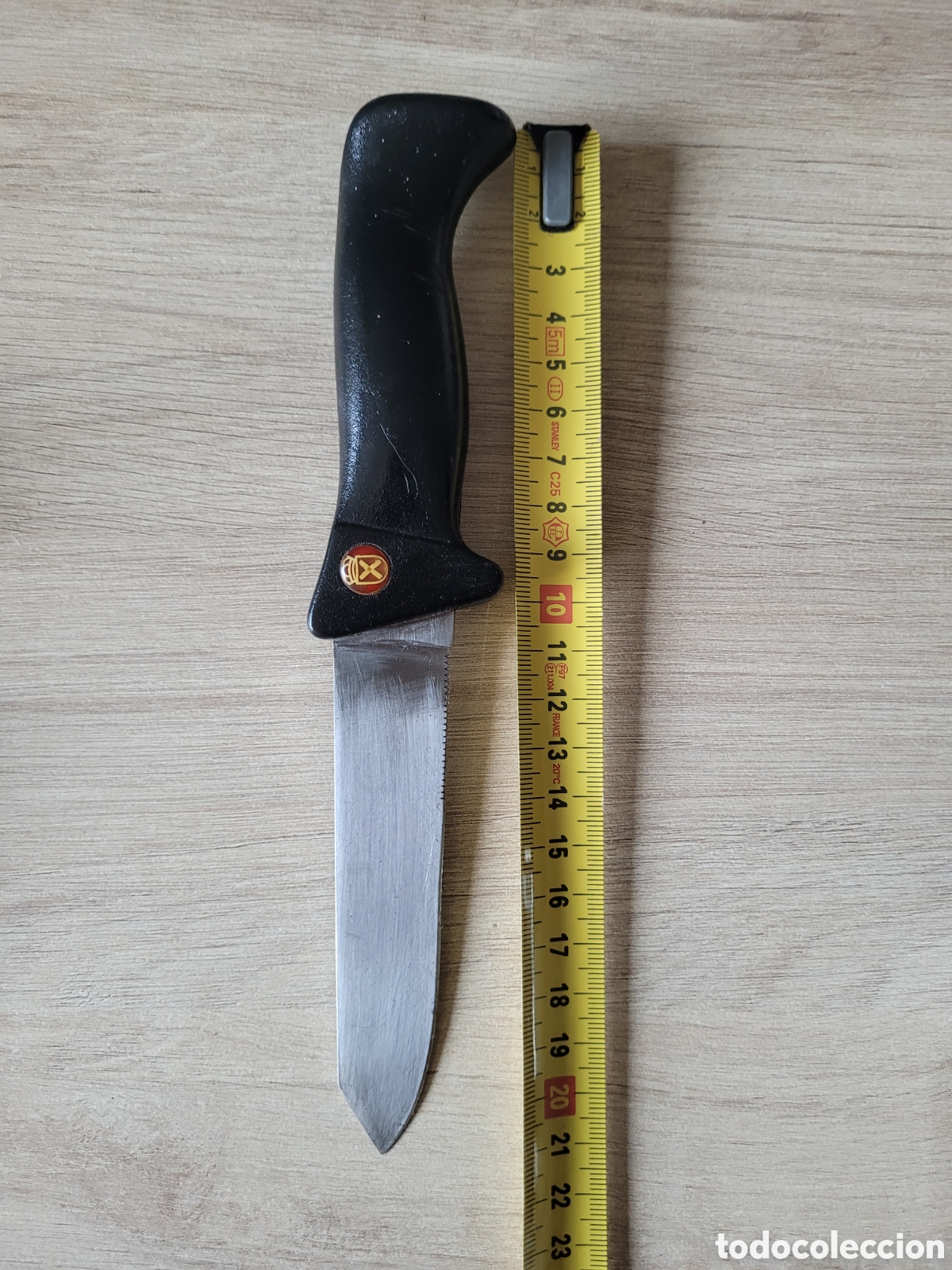 Coleccionismo: CUCHILLO AITOR, ESTILO BUCEO DE BOY SCOUTS - 21 cm. - - Foto 13
