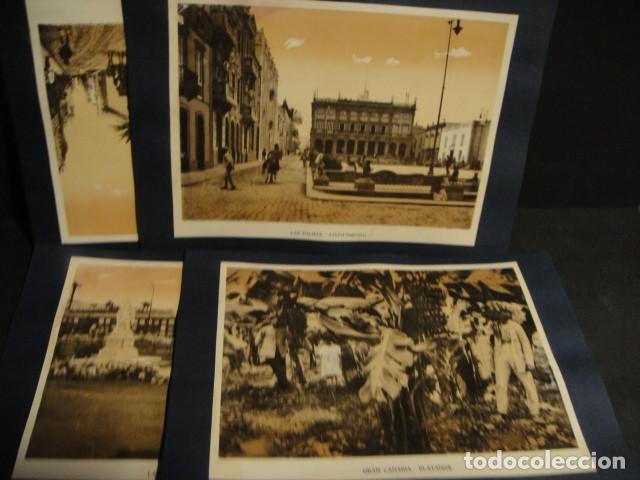 Coleccionismo: gran canaria . 10 laminas en fototipia