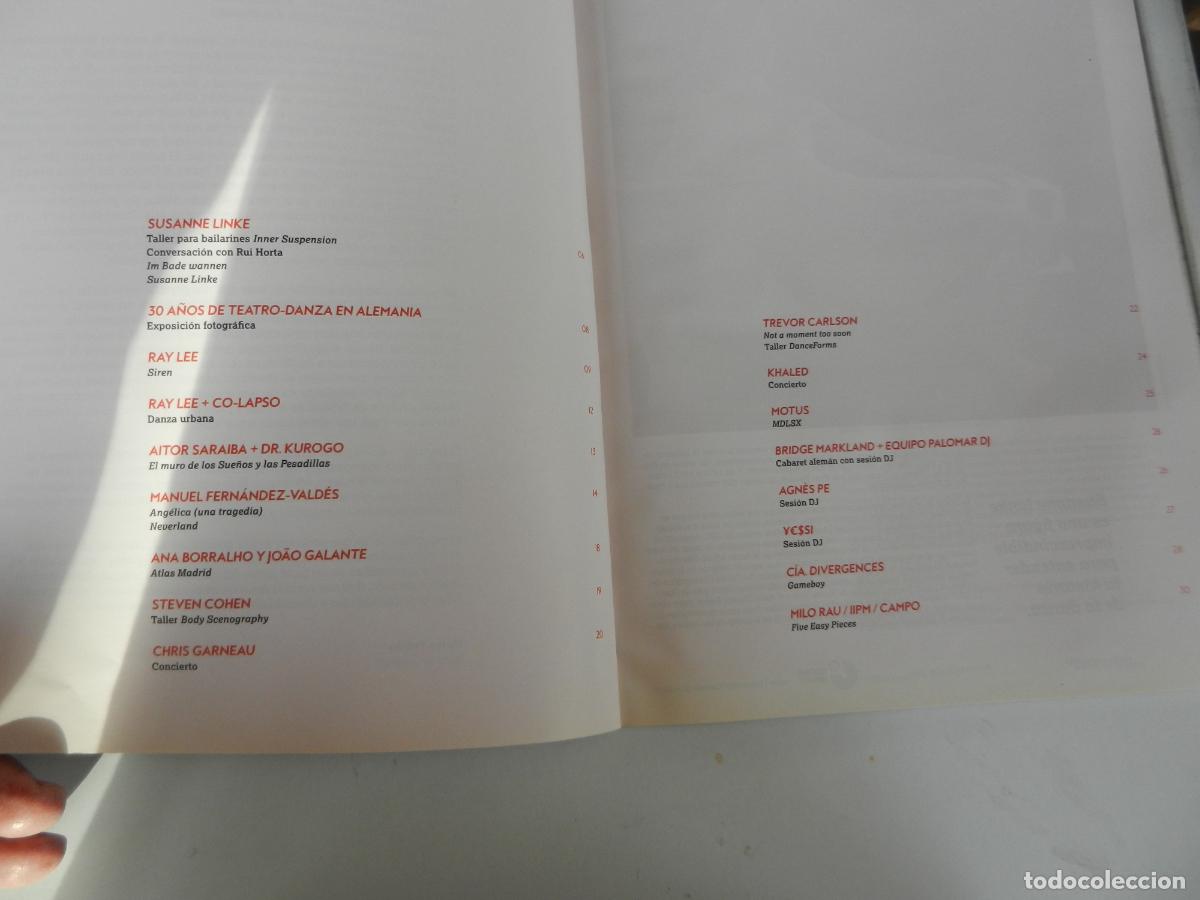 Coleccionismo: NAVES MATADERO - CENTRO INTERNACIONAL DE ARTES VIVAS - MADRID - PROGRAMA PARA 2017 - - Foto 2
