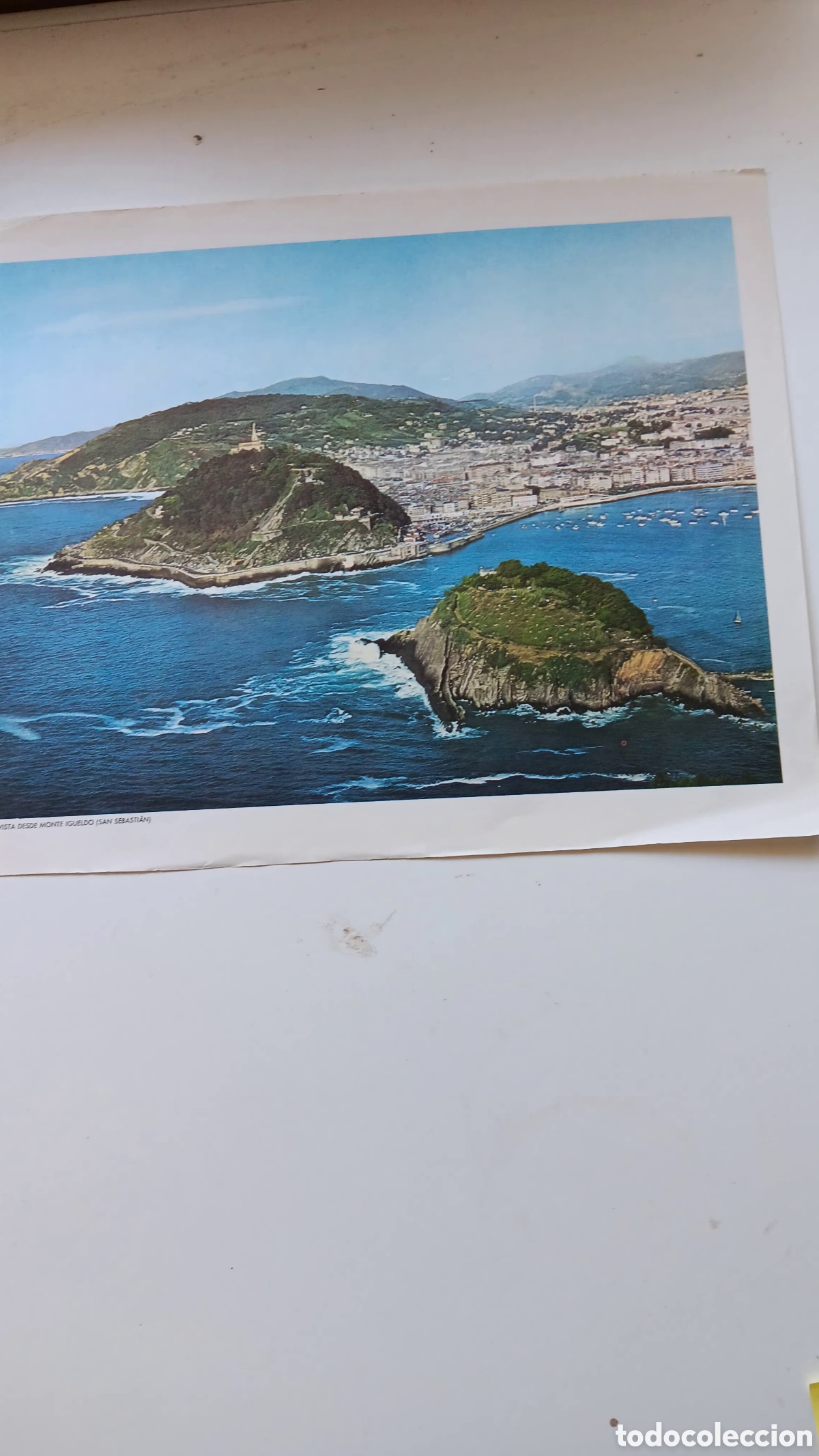 Coleccionismo: L&Aacute;MINAS PARA CUADROS .VISTA DES DE MONTE IGUELDO (SAN SEBASTI&Aacute;N )