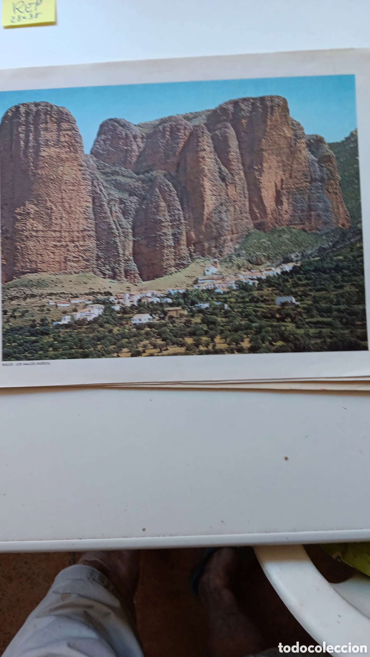 Coleccionismo: L&Aacute;MINAS PARA CUADROS .RIGLOS . LOS MALLOS (HUESCA)