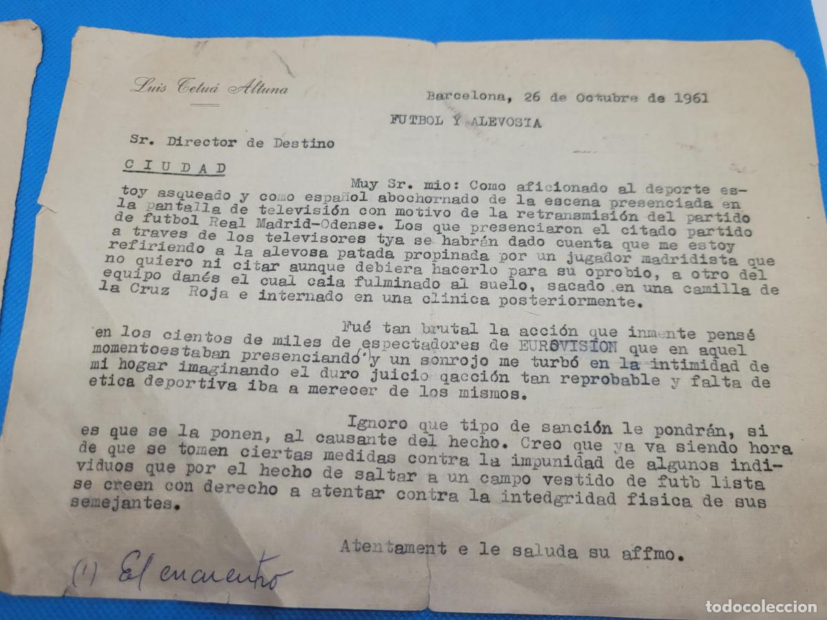 Coleccionismo: documentos deportes a&ntilde;os 60 - Foto 2