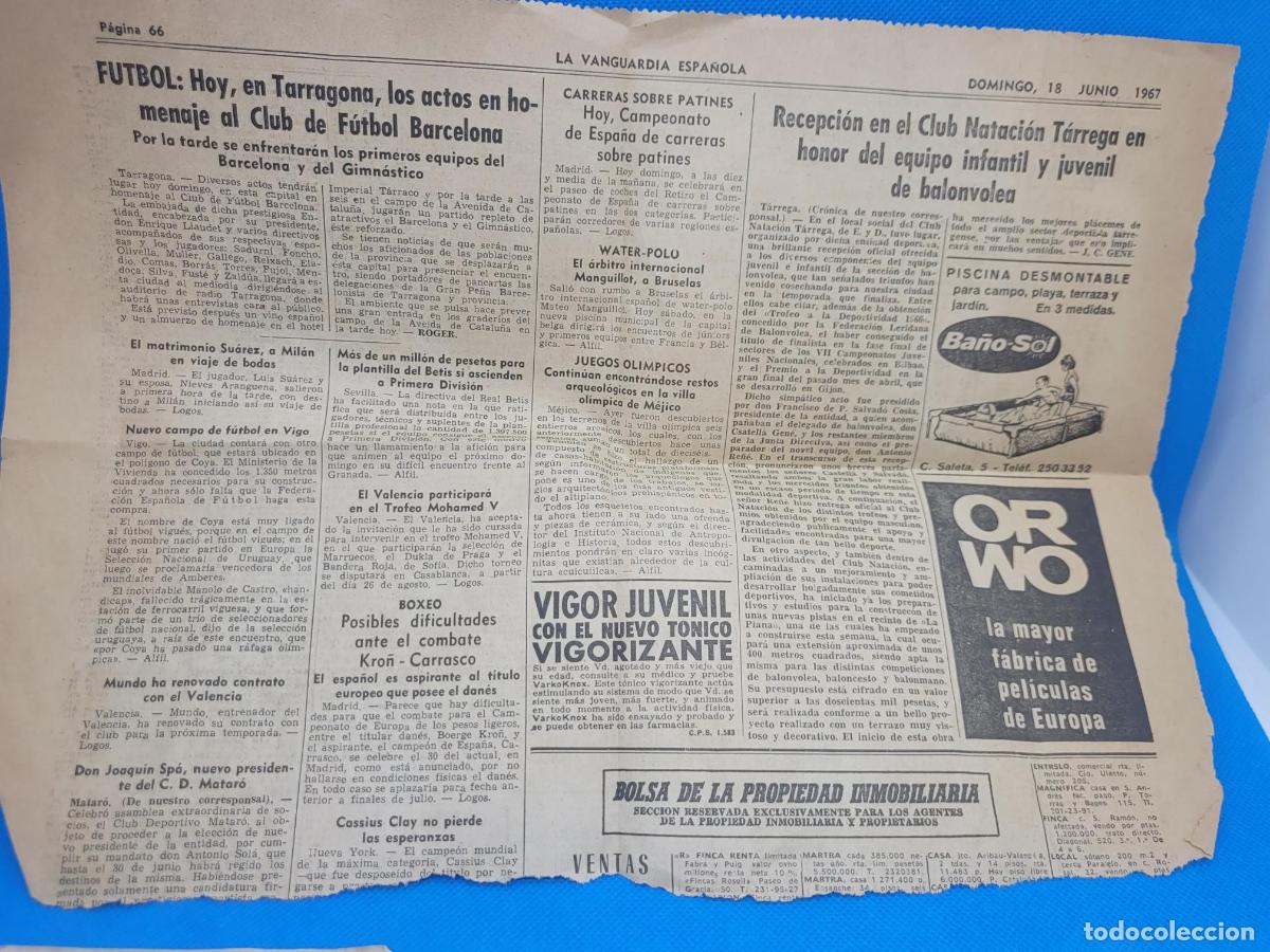 Coleccionismo: documentos deportes a&ntilde;os 60 - Foto 4