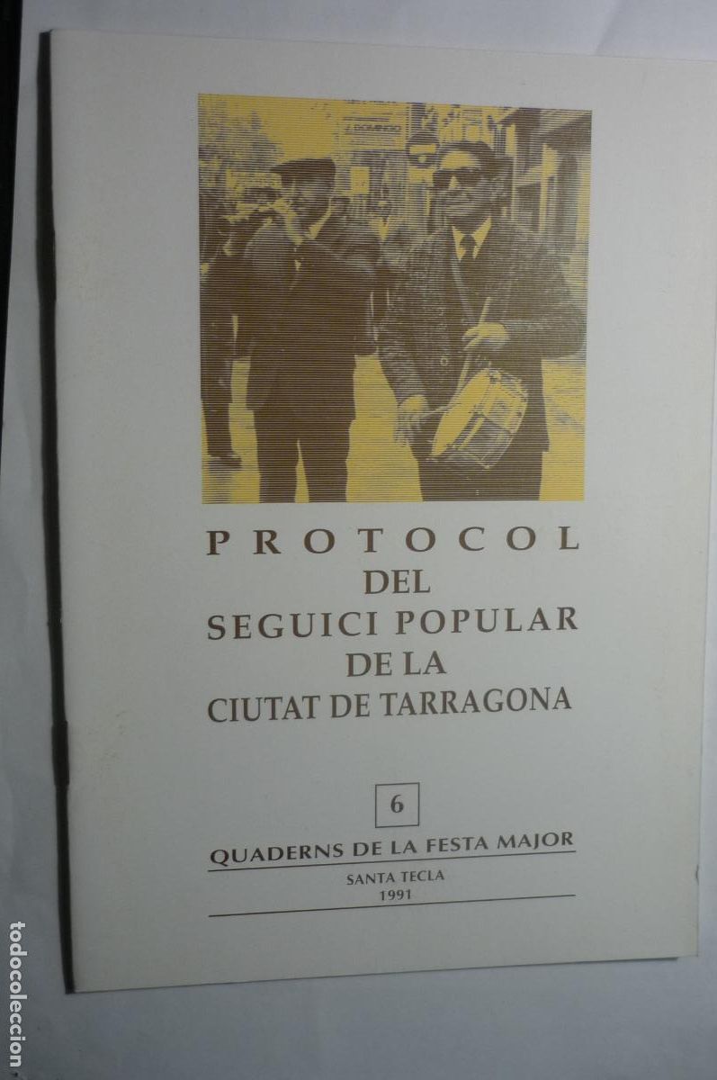 Coleccionismo: LIBRITO TARRAGONA CATALAN NUM.6-26 PAG TEXTO Y FOTOS A&Ntilde;O 1991 FOLKLORE CATALAN