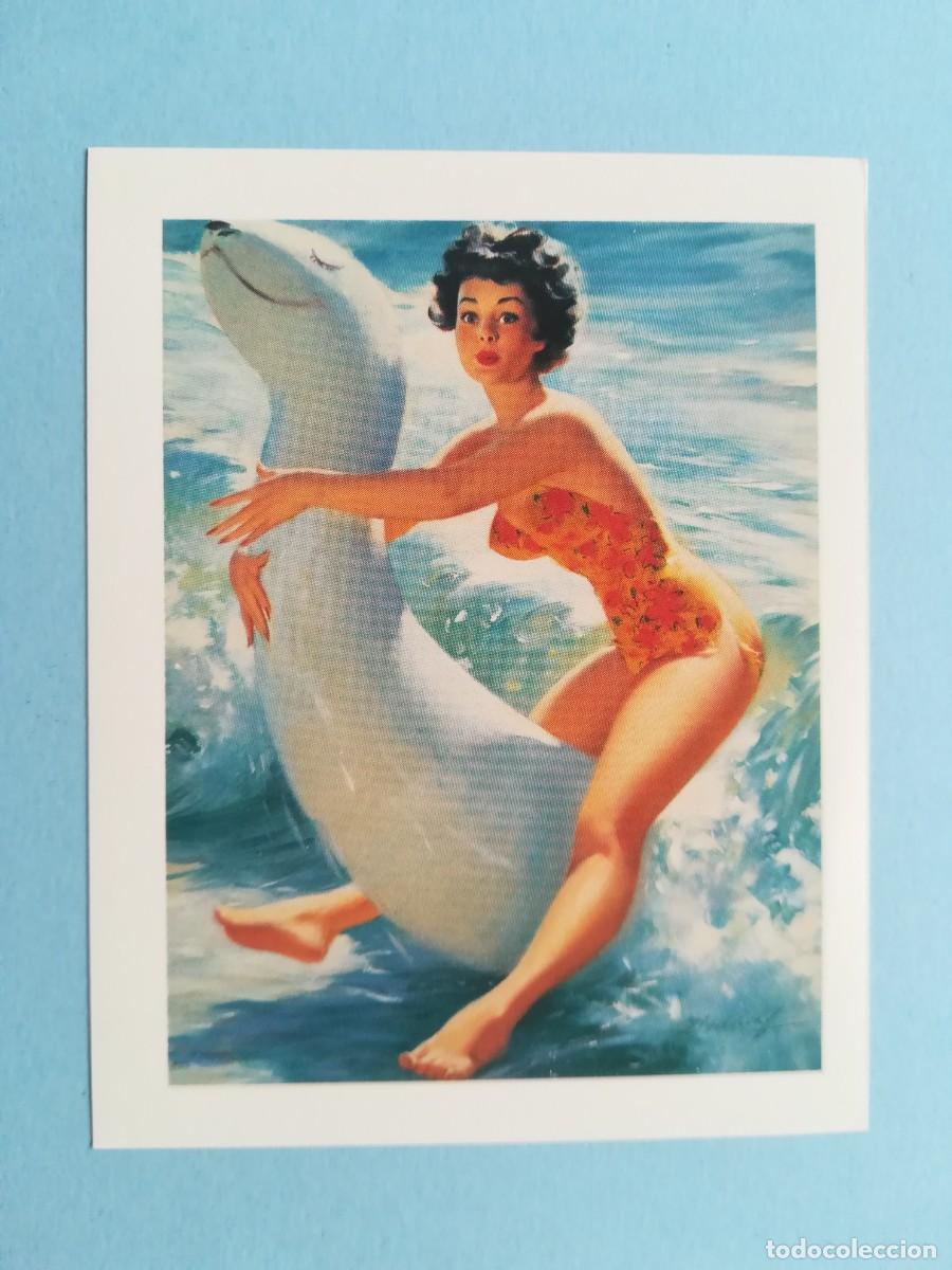 Coleccionismo: Pin Up lamina: Medcalf & Gil Elvgren