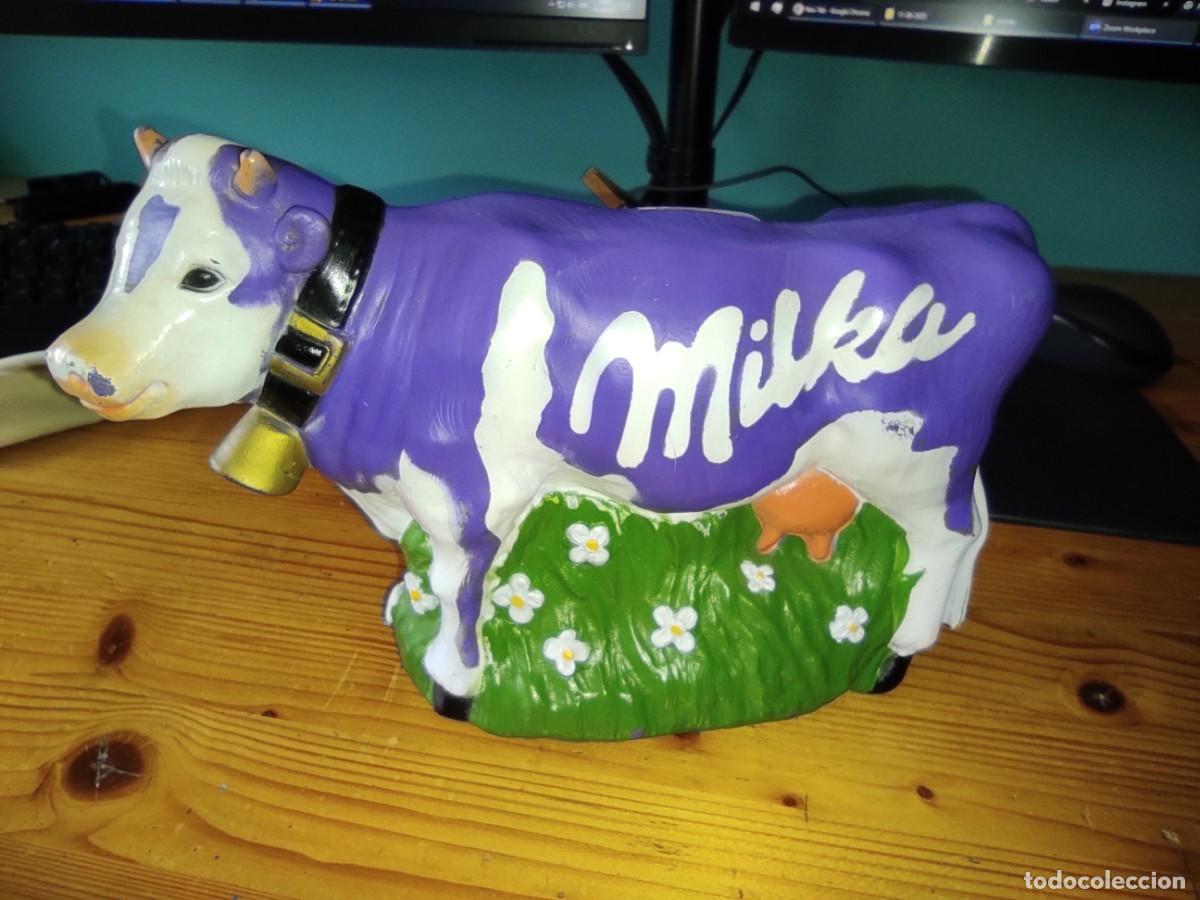 Coleccionismo: Hucha de la vaca marca Milka - Foto 1