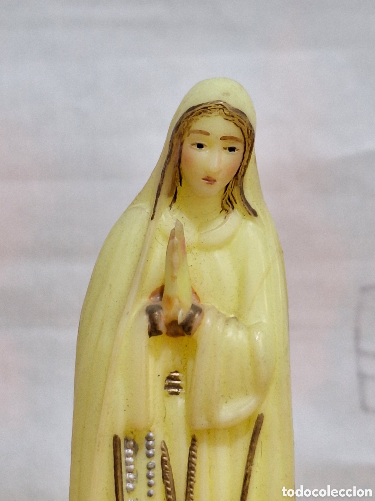 Coleccionismo: V&iacute;rgene de fatima fluorescentes - Foto 4