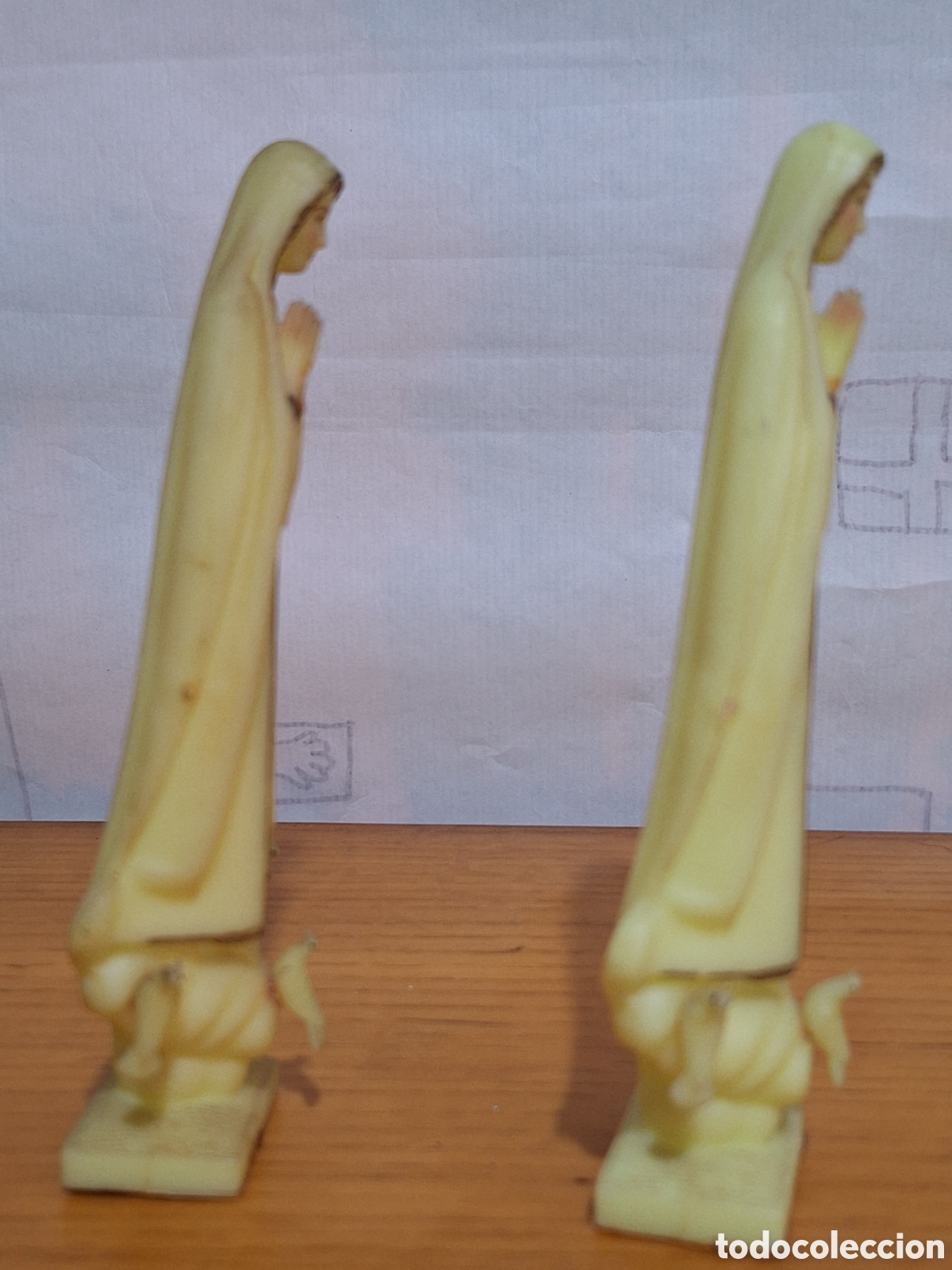 Coleccionismo: V&iacute;rgene de fatima fluorescentes - Foto 5