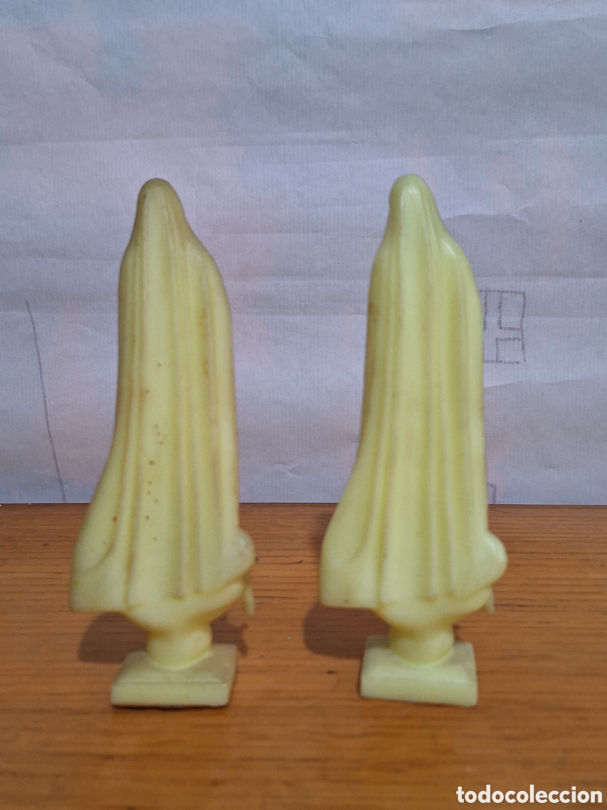 Coleccionismo: V&iacute;rgene de fatima fluorescentes - Foto 6