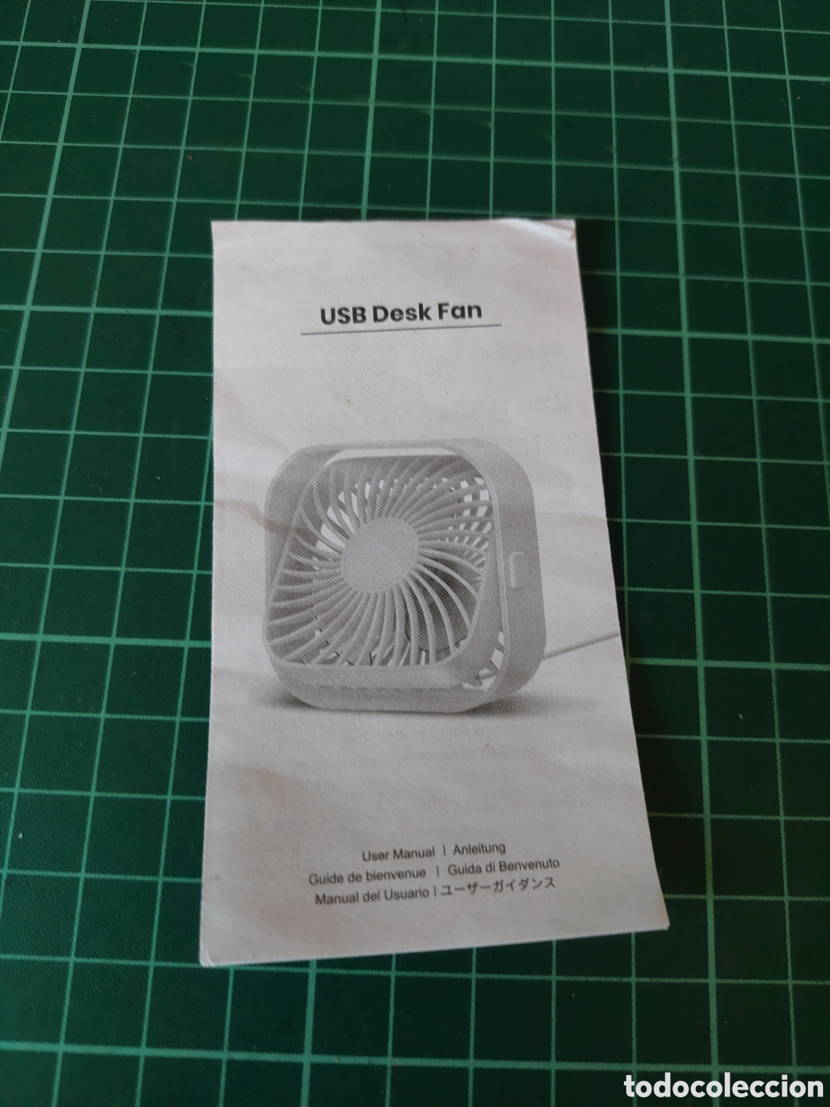 Collezionismo: USB DESK FAN ETIQUETA CAT&Aacute;LOGO