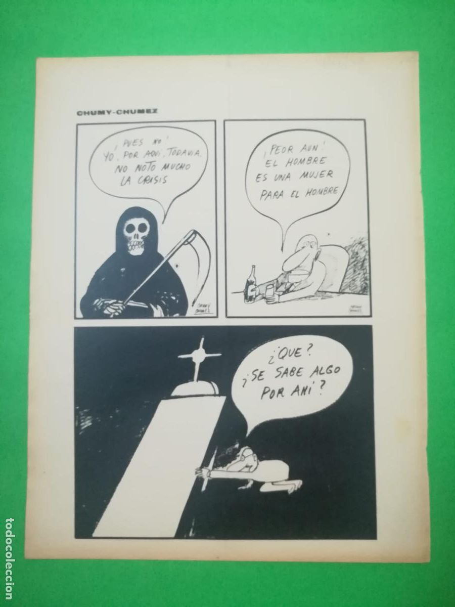 Collezionismo: VI&Ntilde;ETA COMICA ILUSTRADA POR CHUMY - CHUMEZ 09/11/1974