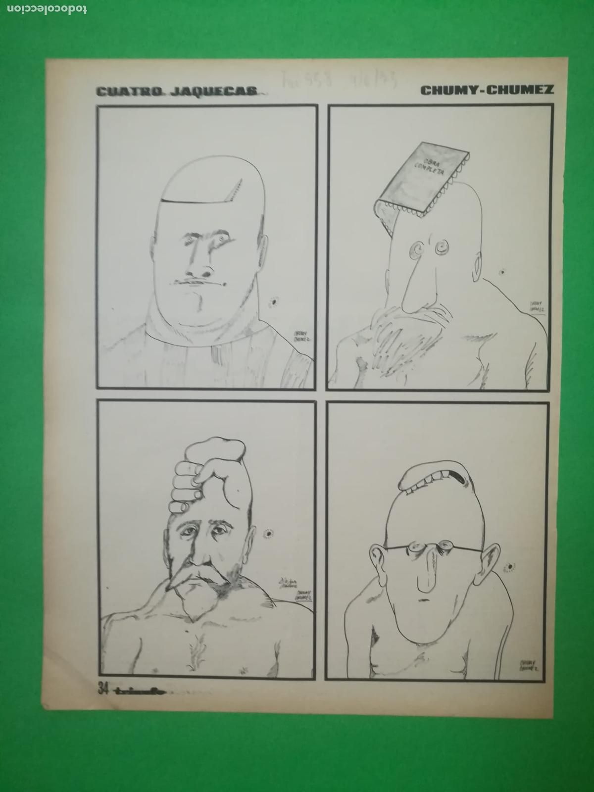 Colecionismo: VI&Ntilde;ETA COMICA ILUSTRADA POR CHUMY - CHUMEZ 09/06/1973
