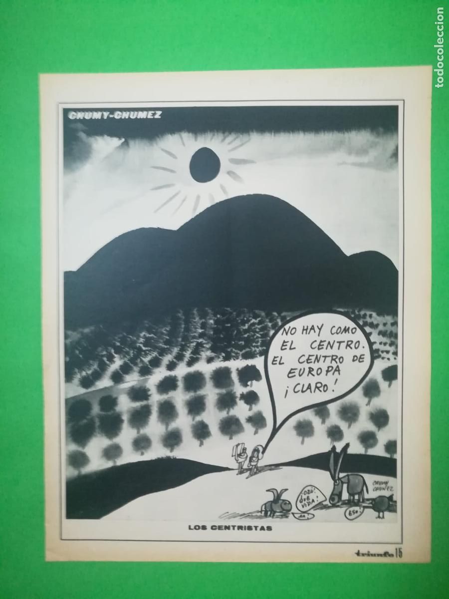 Collezionismo: VI&Ntilde;ETA COMICA ILUSTRADA POR CHUMY - CHUMEZ 25/03/1972