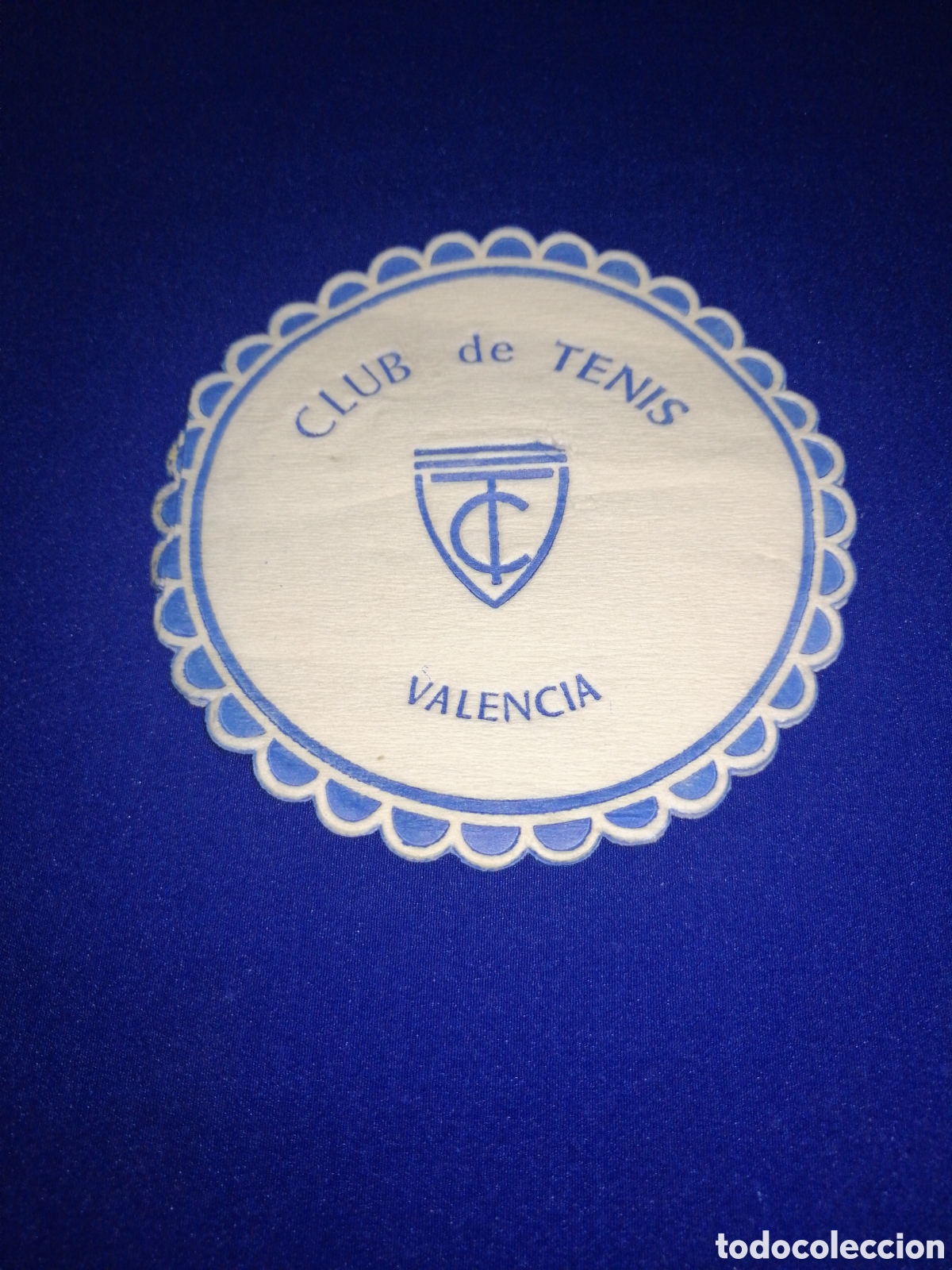 Colecionismo: CLUB DE TENIS - VALENCIA POSAVASOS ANTIGUO
