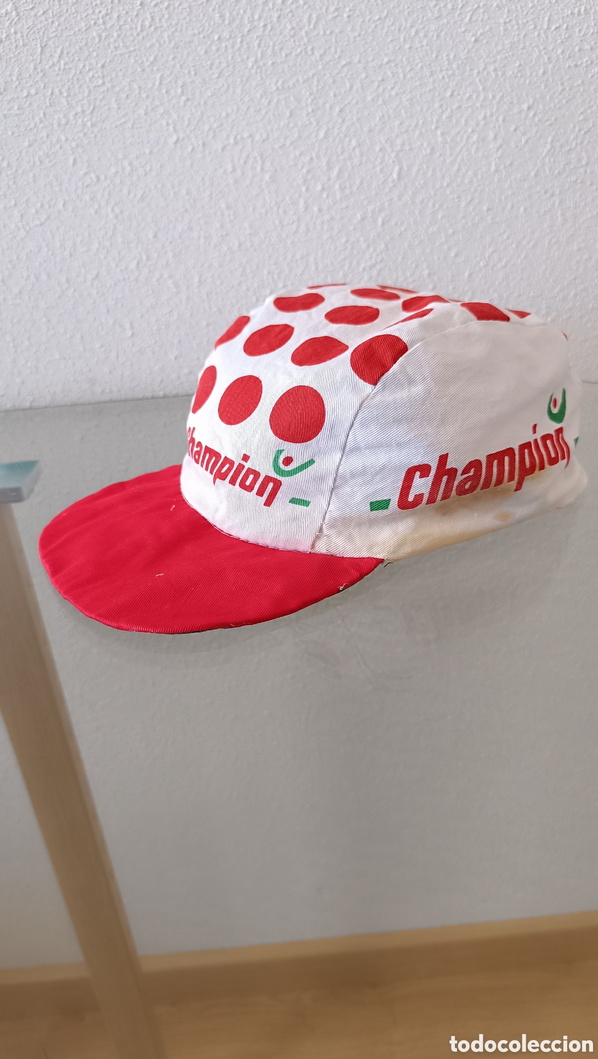 Coleccionismo: Gorra de ciclismo Champion - Foto 6