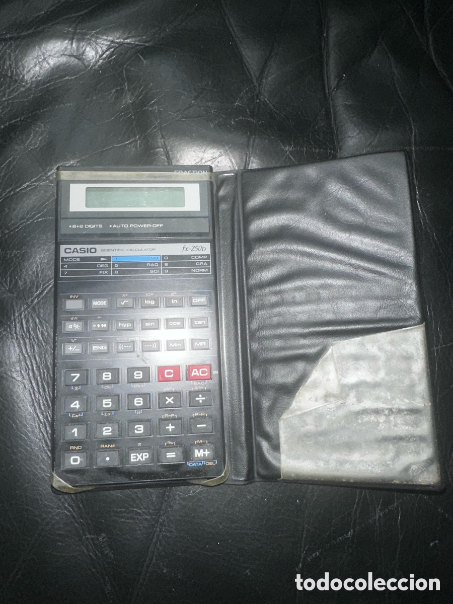 Coleccionismo: Casio fx 250 d calculadora - Foto 1