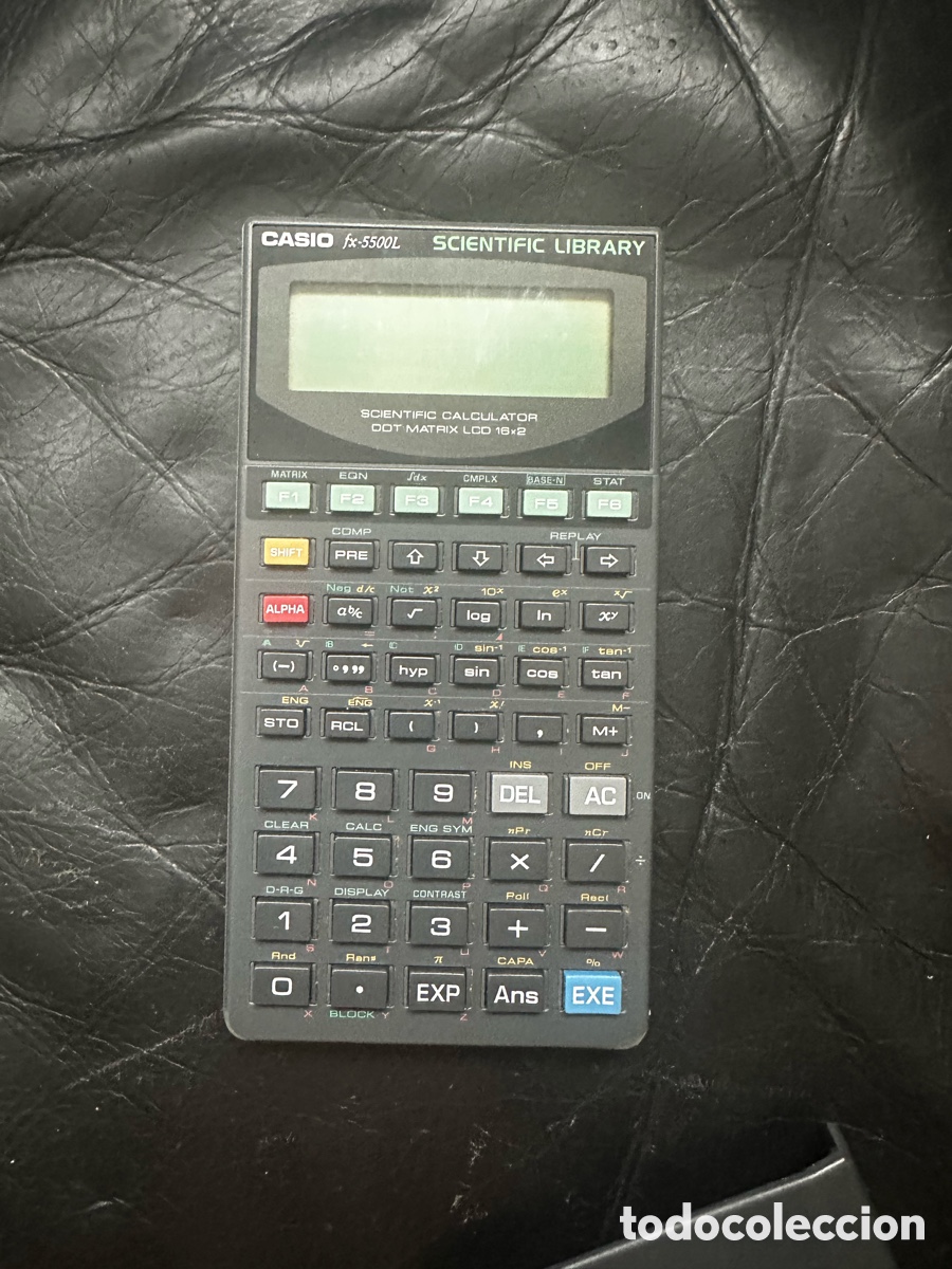Coleccionismo: Casio fx 5500L calculadora - Foto 1