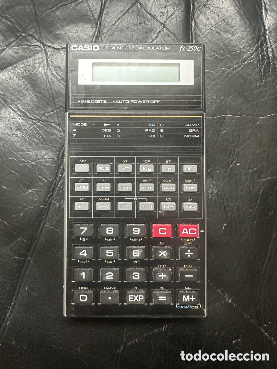 Coleccionismo: Casio fx 250c calculadora - Foto 1