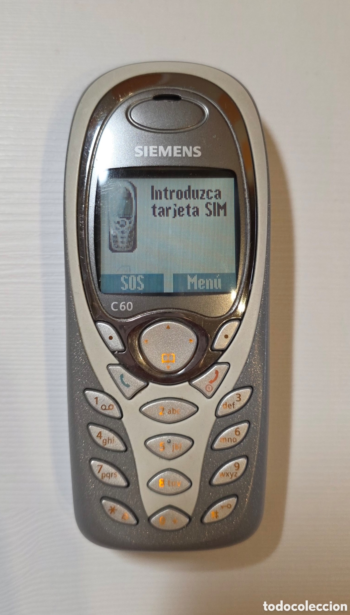 Coleccionismo: Tel&eacute;fono m&oacute;vil Siemens C60 - Foto 1
