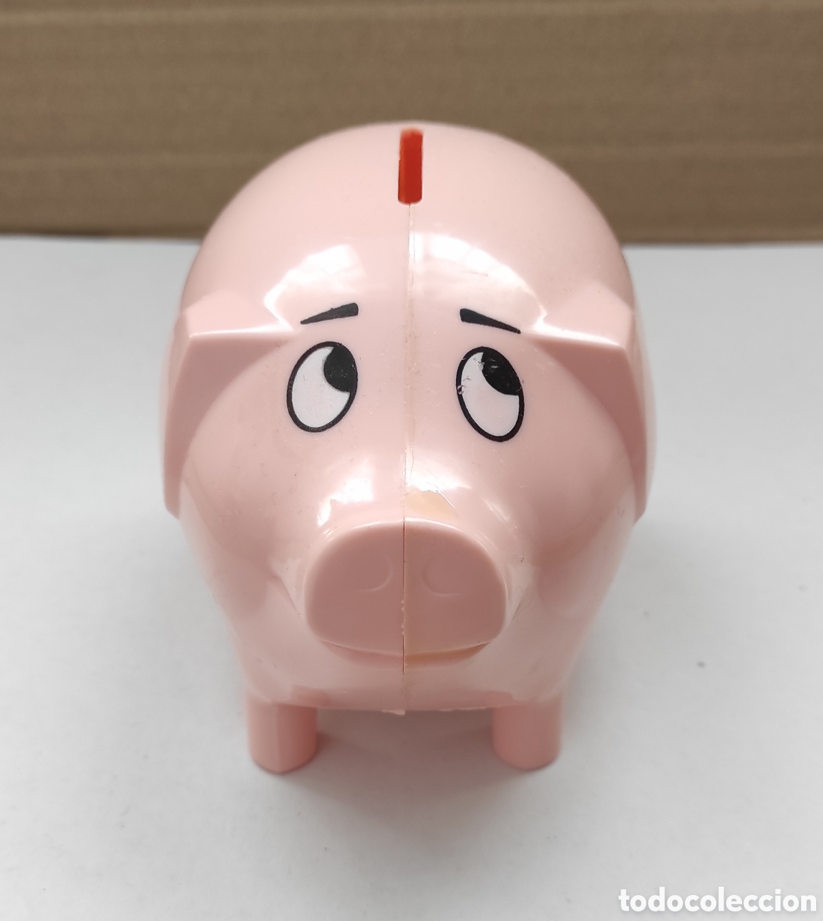 Coleccionismo: HUCHA CERDITO BBV - PL&Aacute;STICO - SIN USAR - Foto 3