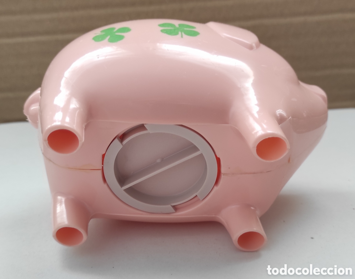 Coleccionismo: HUCHA CERDITO BBV - PL&Aacute;STICO - SIN USAR - Foto 4