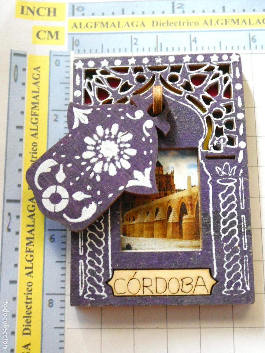 Coleccionismo: IM&Aacute;N DE NEVERA. SOUVENIR RECUERDO. MANO FATIMA C&Oacute;RDOBA