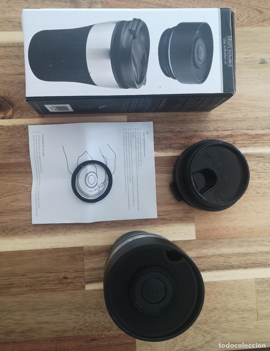 Coleccionismo: Milu Termo Vaso 210ml - Taza de Viaje para Caf&eacute; - Acero Inoxidable con Aislamiento de Doble Pared