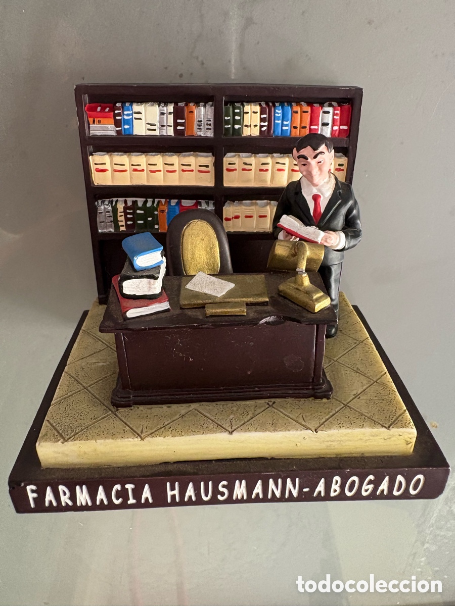 Coleccionismo: MAQUETA DE ABOGADO EN SU BUFETE - Foto 10