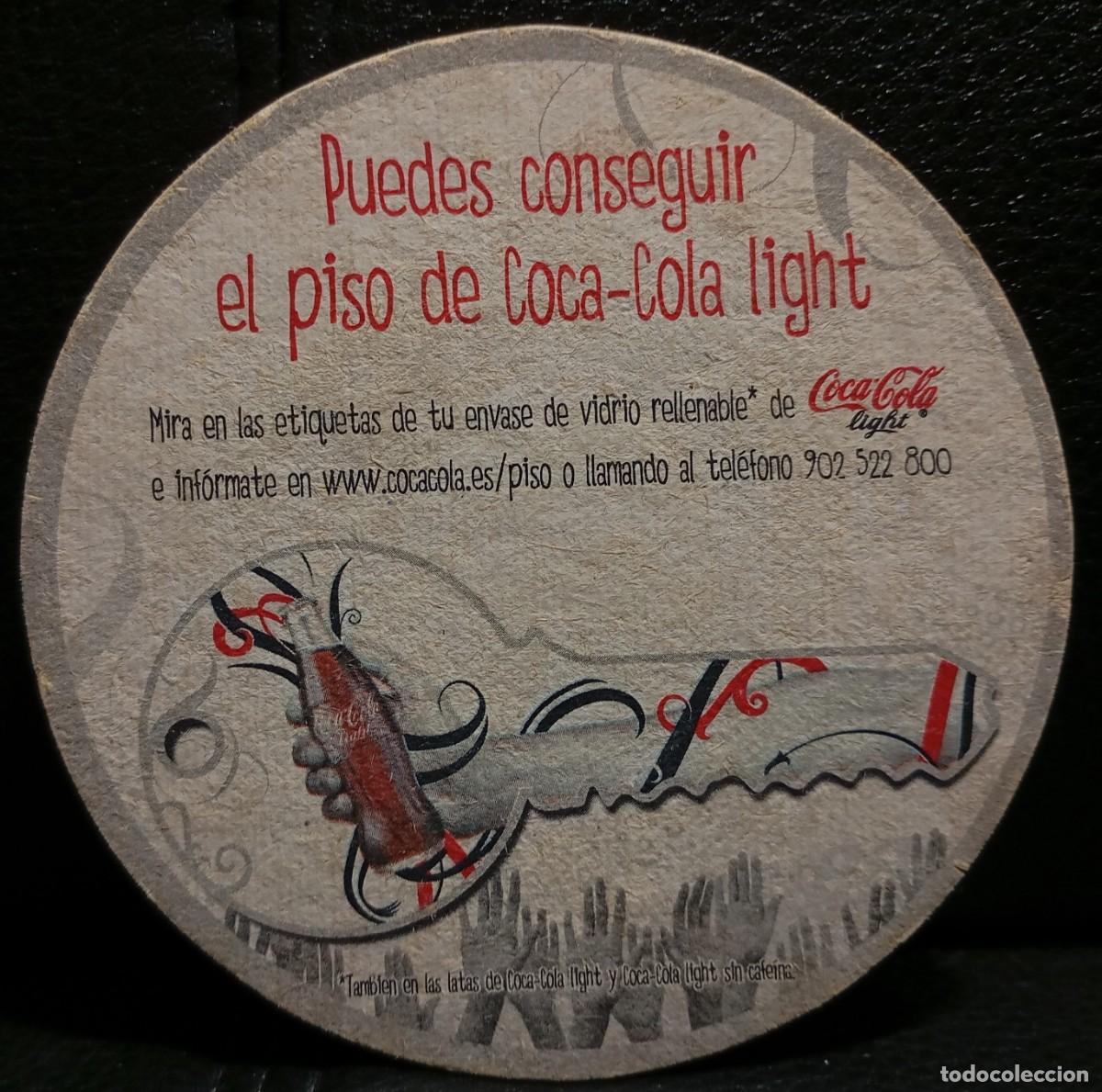 Coleccionismo: COCA COLA LIGHT - POSAVASOS - CONSIGUE PISO - CERVEZA - SIDRA - BITTER - REFRESCOS