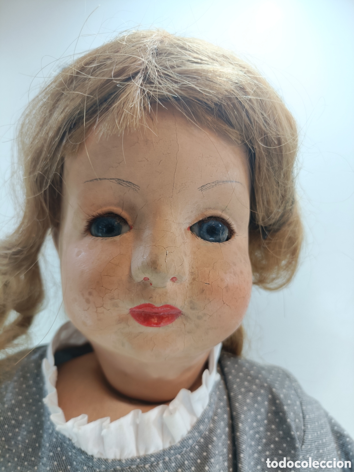 Coleccionismo: Mu&ntilde;eca antigua gran tama&ntilde;o - Foto 2