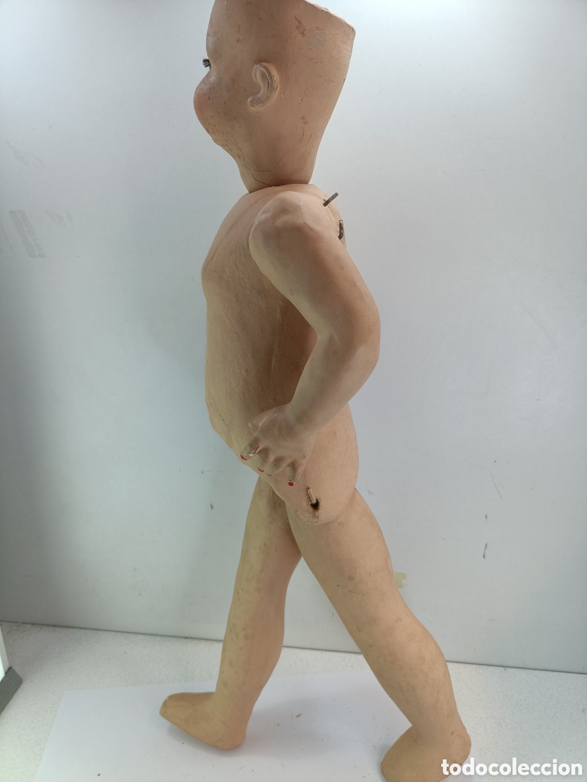 Coleccionismo: Mu&ntilde;eca antigua gran tama&ntilde;o - Foto 5