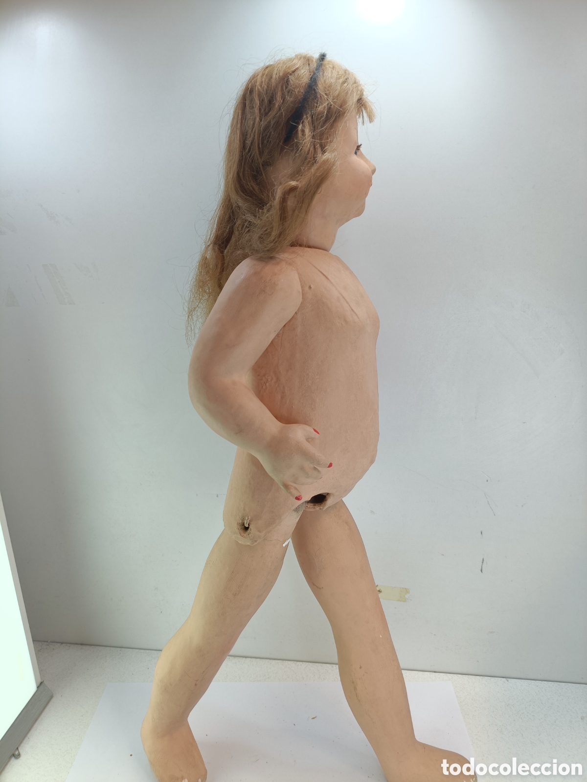 Coleccionismo: Mu&ntilde;eca antigua gran tama&ntilde;o - Foto 6