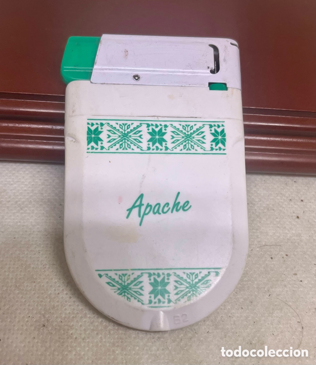 Coleccionismo: MECHERO APACHE FUNCIONA VINTAGE - Foto 2