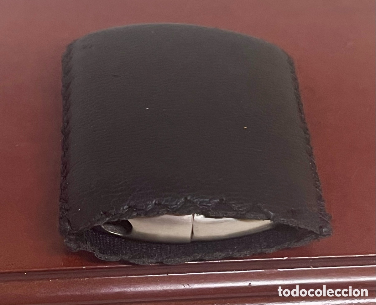 Coleccionismo: MECHERO CLUB 2000 Con FUNDA DE CUERO FUNCIONA - Foto 5