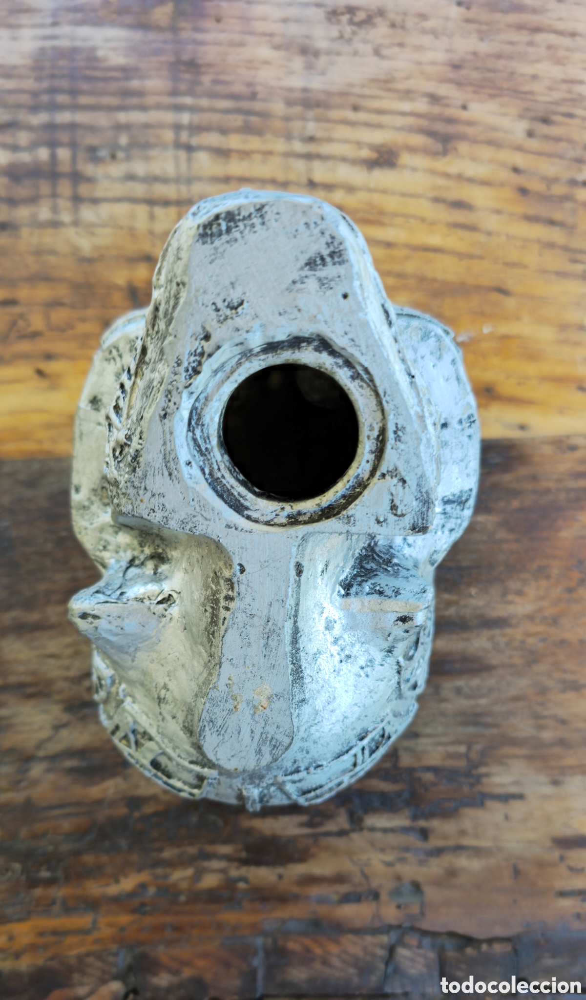 Coleccionismo: Hucha calavera cornuda - Foto 5