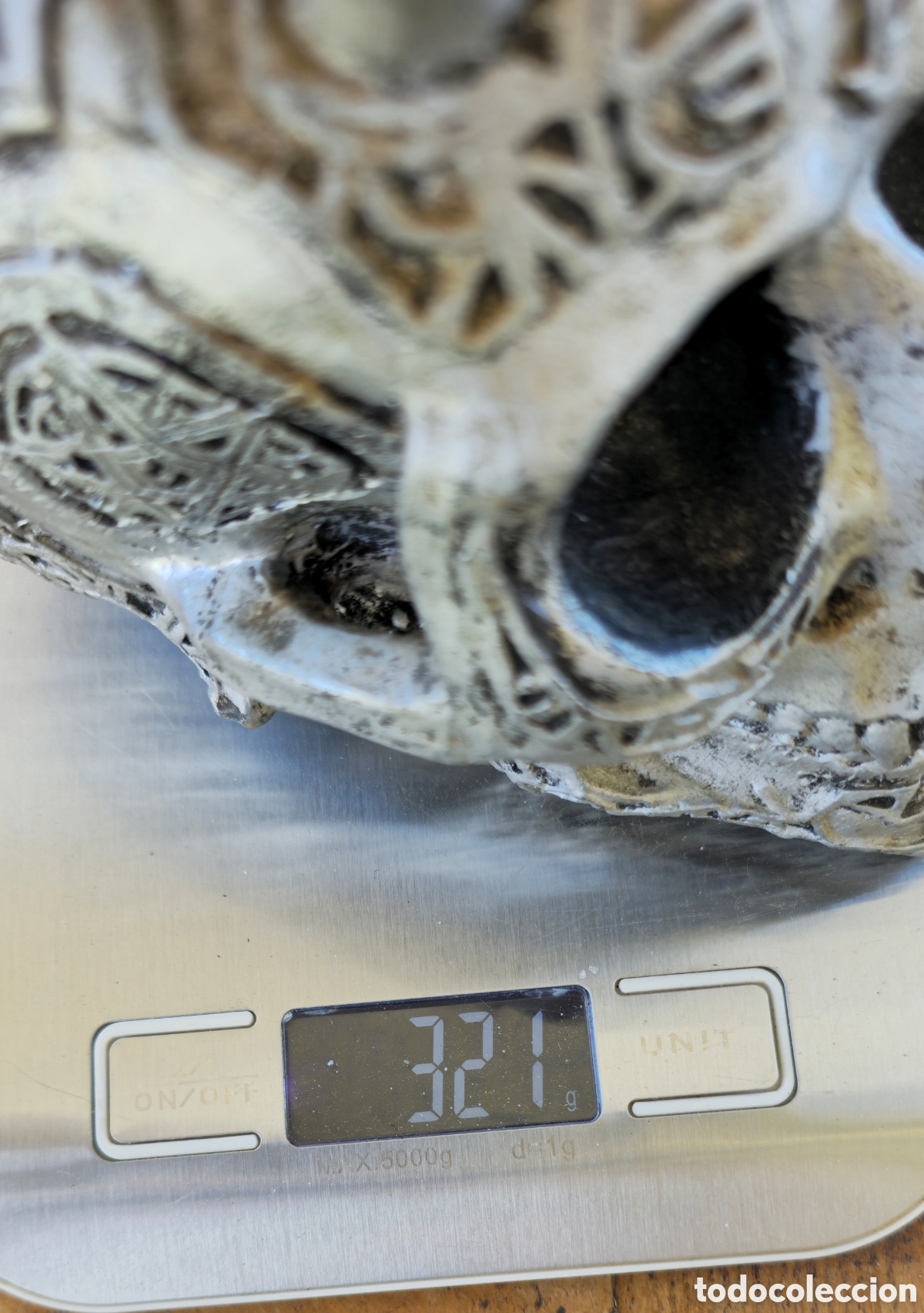 Coleccionismo: Hucha calavera cornuda - Foto 9