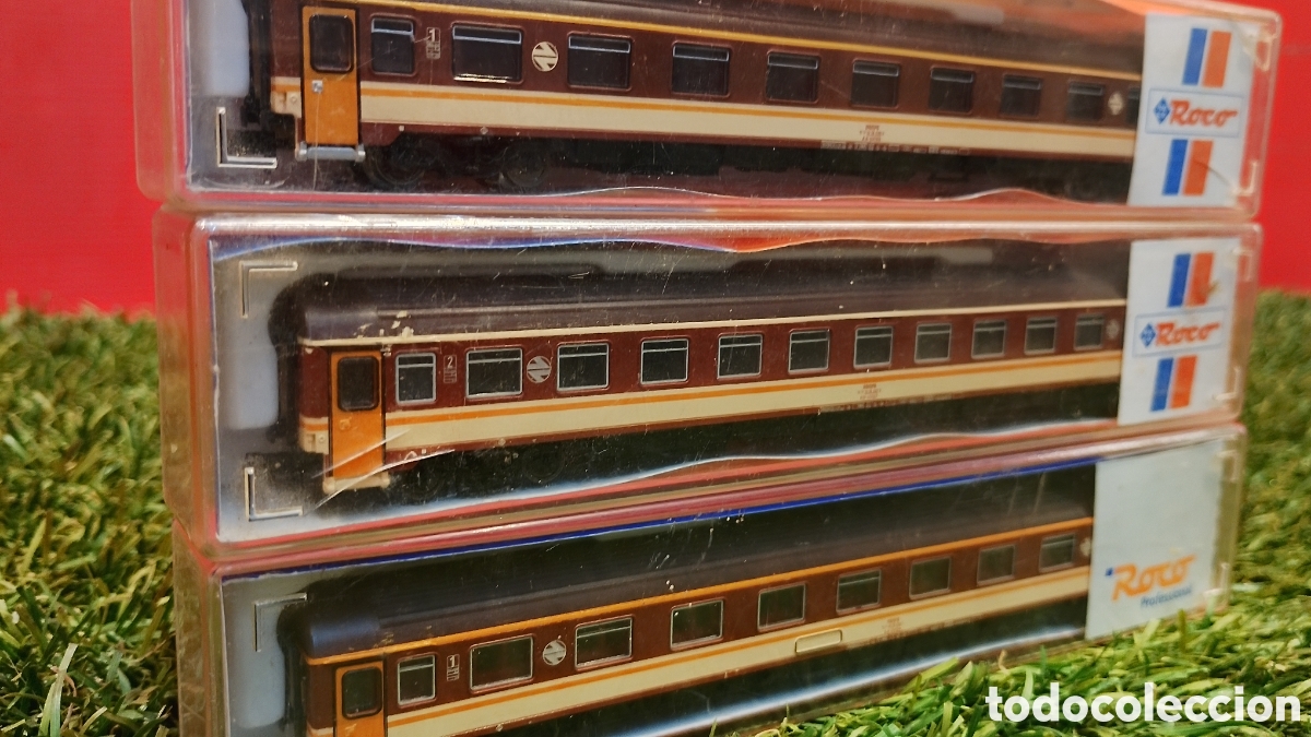 Coleccionismo: 4 RENFE A ESCALA N MARCA ROCO - Foto 2