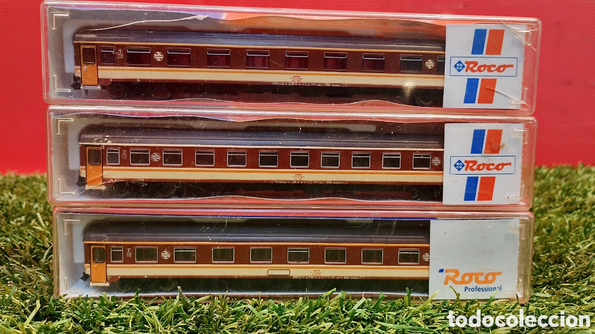 Coleccionismo: 4 RENFE A ESCALA N MARCA ROCO - Foto 1